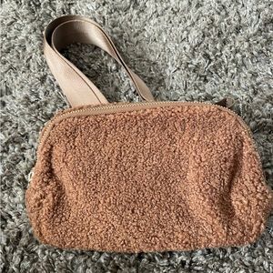 Brown fanny pack